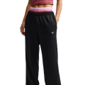 Nike Dri-FIT Studio Fleece Sport Mid Open Hem Pant - Nike Black/White