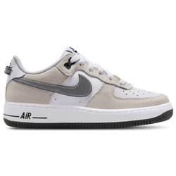 Boys' Grade School - Nike Nike Air Force 1 '07 LV8 AS - White/Metallic Cool Grey/Black
