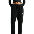 Nike Studio Fleece Mid-Weight Mid-Rise Jogger - Nike Total Black/Sail
