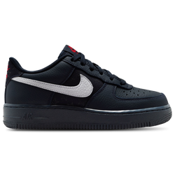 Boys' Grade School - Nike Air Force 1 WC2 - Dark Obsidian/Black/White