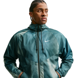 Men's - Nike Windrunner Jacket - Green/Green