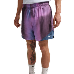 Men's - Nike Windrunner Short - Purple/Navy
