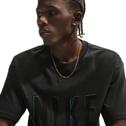 Men's - Nike Max 90 T-Shirt - Gray/Black