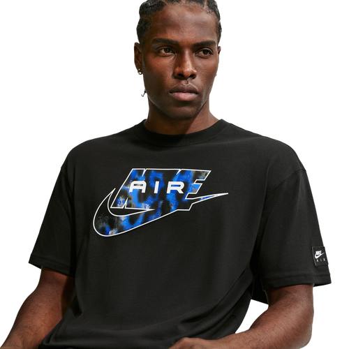 - Nike NSW Air T-Shirt - Black/Blue