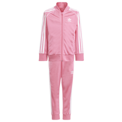 Girls' Preschool - adidas Originals Superstar Tracksuit - Pink/White