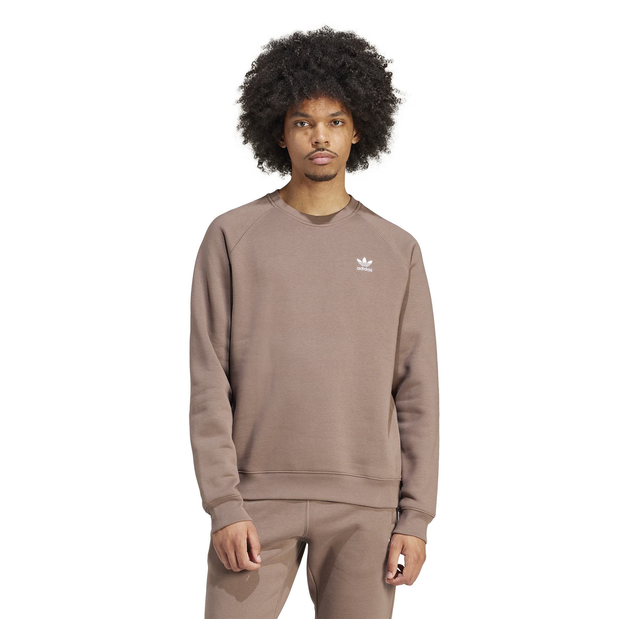 Adidas originals essential crew neck online sweatshirt