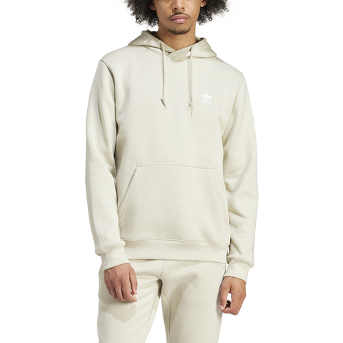 Shop Adidas Originals Mens  Essential Hoodie In Putty Grey/putty Grey