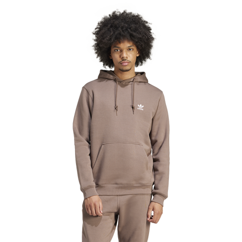 

adidas Originals Mens adidas Originals Essential Hoodie - Mens Brown/White Size L
