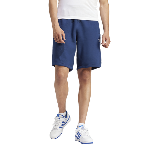 

adidas Originals Mens adidas Originals Essential Fleece Shorts - Mens Night Indigo Size S