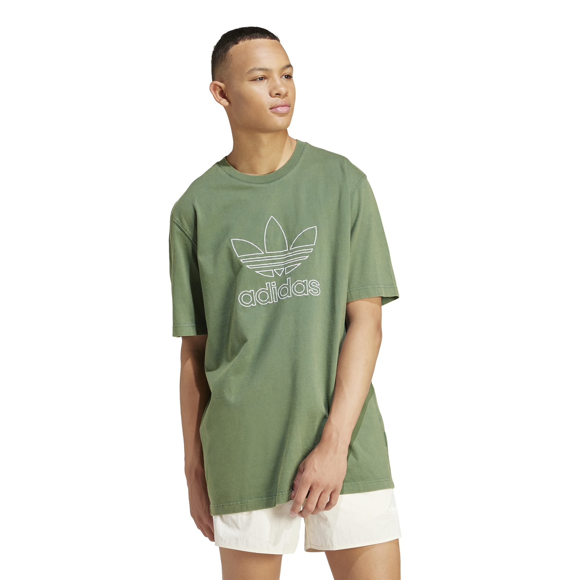 Adidas store khaki shirt