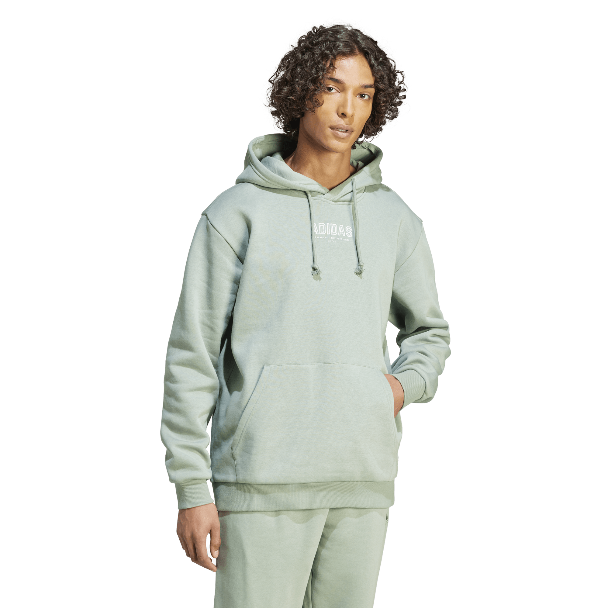 The brand with discount three stripes hoodie