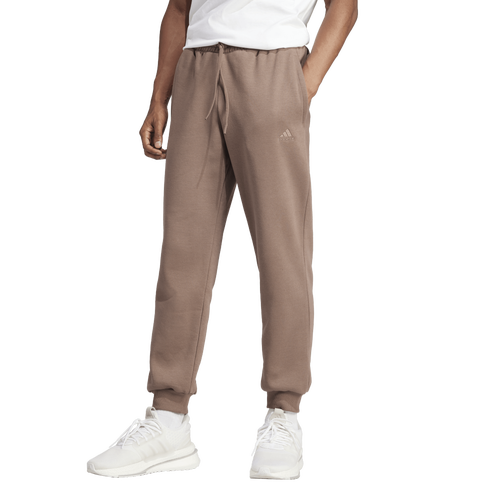

adidas Mens adidas Days of Summer Fleece Pants - Mens Brown/White Size XL