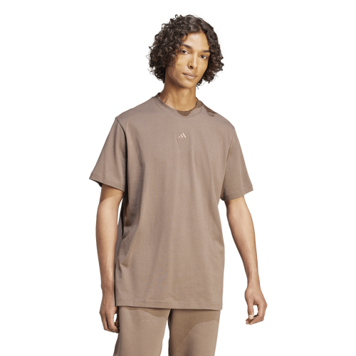 

adidas Mens adidas Days Of Summer T-Shirt - Mens Brown/White Size XL