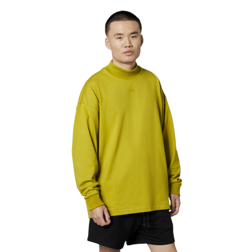 

adidas Mens adidas One BB Long Sleeve T-Shirt - Mens Pulse Olive Size S