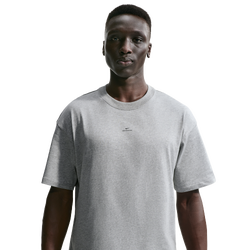 Men's - Nike Dri-Fit Short Sleeve T-Shirt - Dark Grey Heather/Black