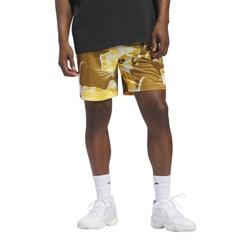 

adidas Mens adidas Select Basketball Shorts - Mens Bronze Strata/Spark Size M
