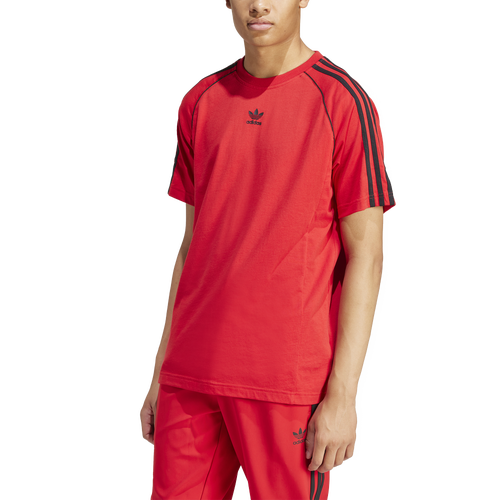 Adidas Originals Sst Bonded T-shirt In Red/red