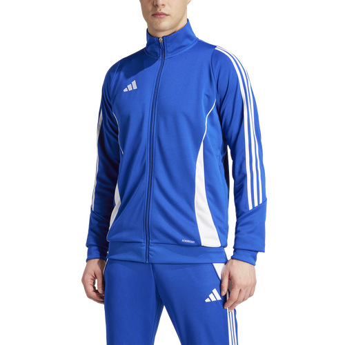 Adidas Men s Tiro 24 Soccer Training Jacket Royal Blue White M