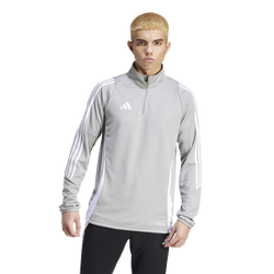Men's - adidas Tiro24 Training Top - White/Team Mid Grey