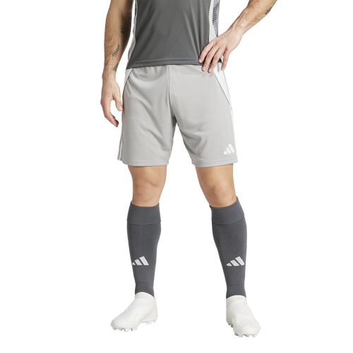 

adidas Mens adidas Tiro24 Shorts - Mens White/Team Mid Grey Size XXL