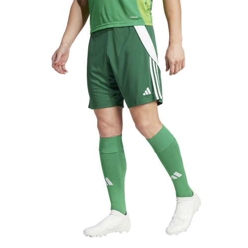 

adidas Mens adidas Tiro24 Shorts - Mens Team Dark Green/White Size L