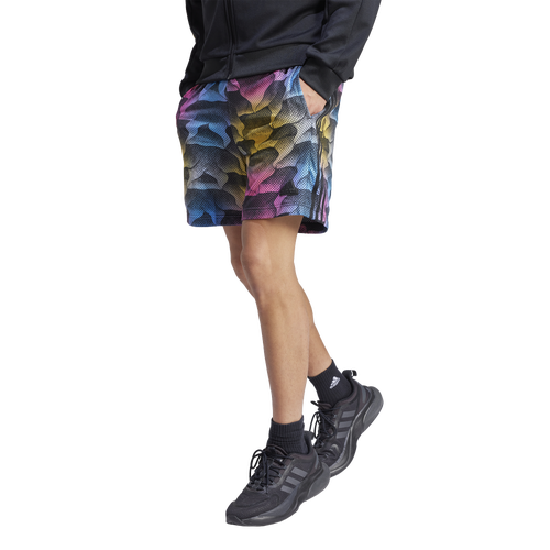 Shop Adidas Originals Mens Adidas Tiro Aop Shorts In Black/multi