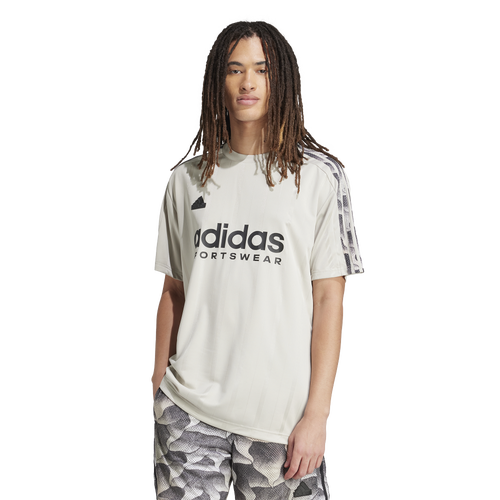 

adidas Mens adidas Tiro T-Shirt - Mens Putty Grey Size L