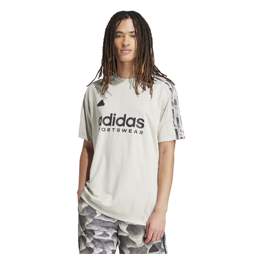 Shop Adidas Originals Mens Adidas Tiro T-shirt In Putty Grey