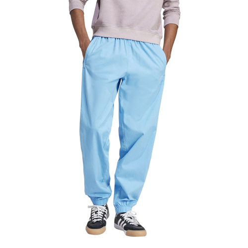 Adidas Originals Mens  Trefoil Essentials+ Lifestyle Dye Woven Pants In Semi Blue Burst