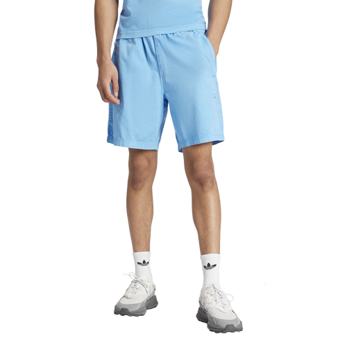 

adidas Originals Mens adidas Originals Trefoil Essentials+ Lifestyle Dye Woven Shorts - Mens Semi Blue Burst Size L