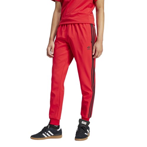 

adidas Originals adidas Originals SST Bonded Track Pants - Mens Black/Red Size XXL