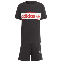 【adidas Originals 】Football Tシャツ ＆ ショート Set Buy adidas originals Blue Football Shorts and T-Shirt Set