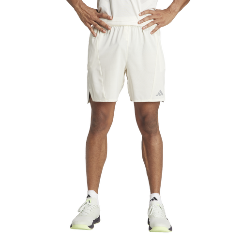 

adidas Mens adidas Designed for Training HIIT HEAT.RDY Shorts - Mens Chalk White Size S