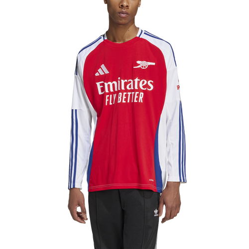 

adidas Mens adidas Arsenal FC 24/25 Home Long-Sleeve Jersey - Mens Better Scarlet/White Size S