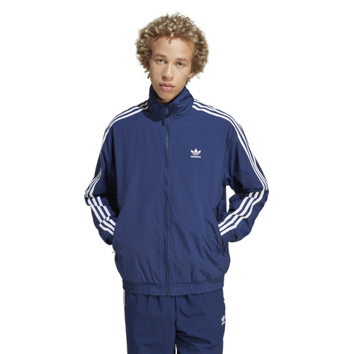 

adidas Originals Mens adidas Originals adicolor Woven Firebird Track Top - Mens Night Indigo Size S