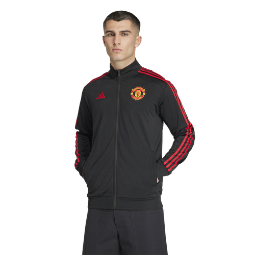 

adidas Mens adidas Manchester United DNA Track Top - Mens Black Size S