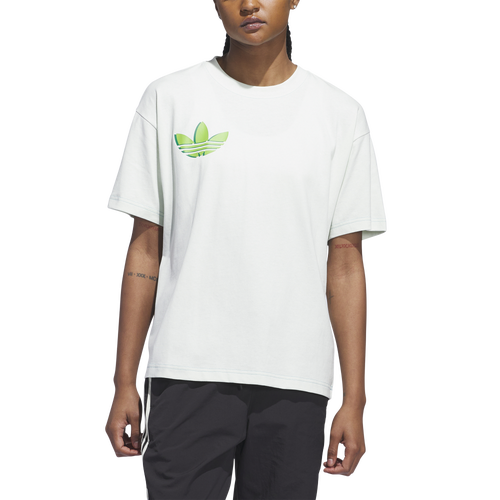 Adidas Originals Mens Adidas Hoop York City Basketball T-shirt In Crystal Jade