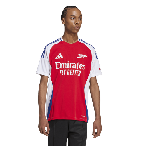 

adidas Mens adidas Arsenal FC 24/25 Home Short-Sleeve Jersey - Mens Better Scarlet/White Size XS