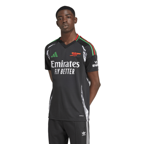  - adidas Arsenal FC 24/25 Away Short-Sleeve Jersey - Black