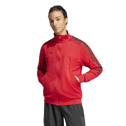 

adidas Mens adidas Tiro 23 WM Jacket - Mens Black/Red Size M