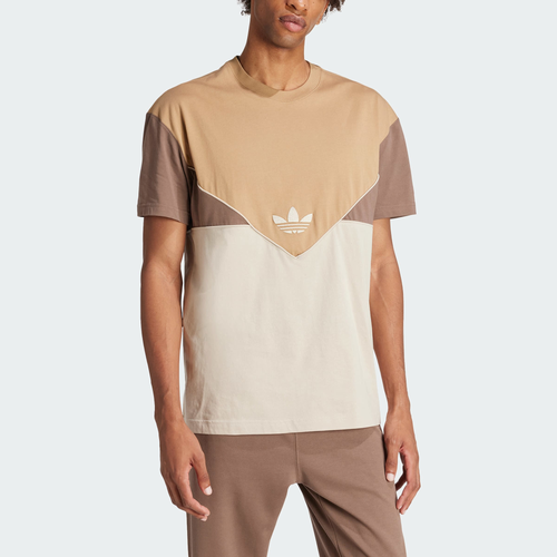 Shop Adidas Originals Mens  Adicolor Seasonal Archive T-shirt In Cardboard/earth Strata/wonder Beige
