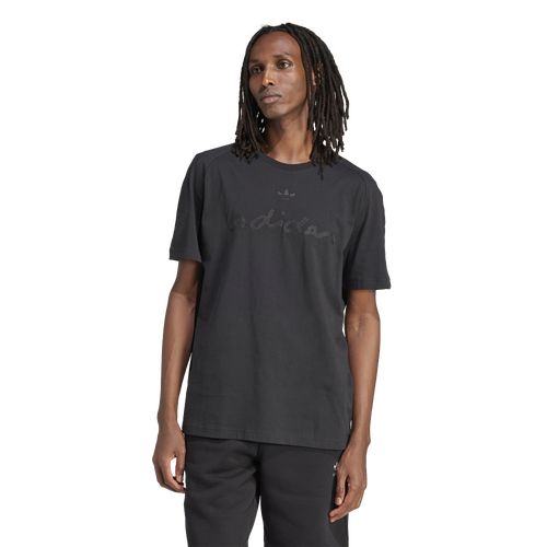 Adidas Originals Mens  Lifestyle Graphic T-shirt In Black