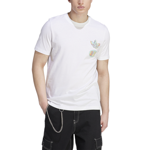 

adidas Originals Mens adidas Originals Enjoy Summer Graphic T-Shirt - Mens White Size XS