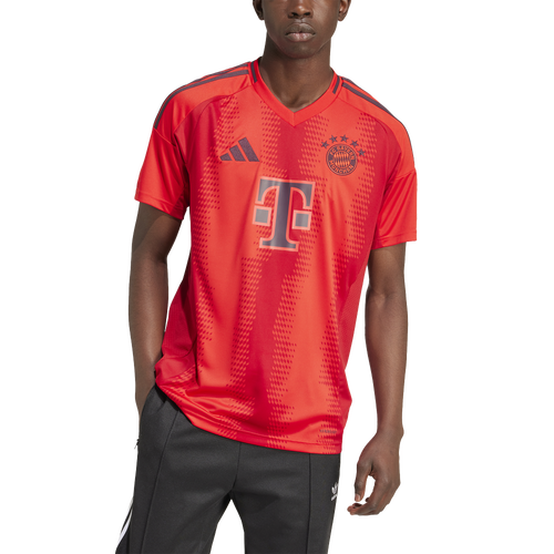 

adidas Mens adidas FC Bayern 24/25 Home Short-Sleeve Jersey - Mens Red Size M
