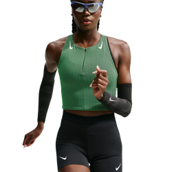 Women's - Nike Dri-FIT Aeroswift Tight Short - Black/Black/White