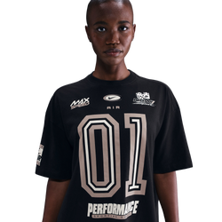 Women's - Nike NSW Essential Oversized Short Sleeve T-Shirt - Black/Pink