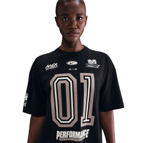  - Nike NSW Essential Oversized Short Sleeve T-Shirt - Black/Pink