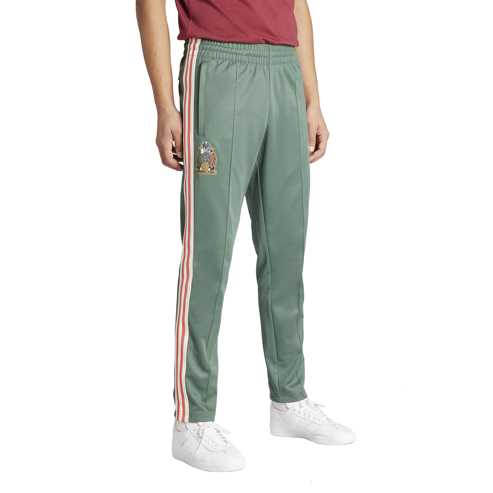 adidas Originals Retro Beckenbauer Track Pants in Green