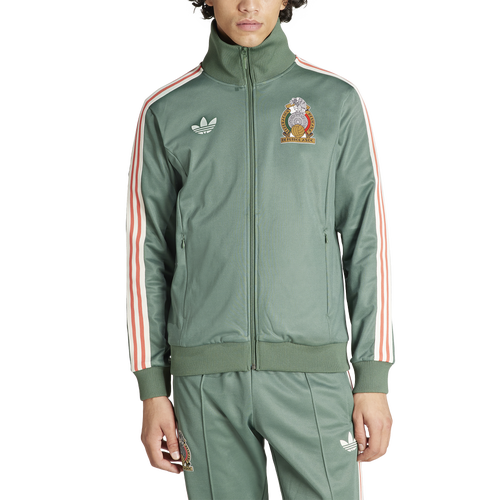 

adidas Originals Mens adidas Originals Mexico Beckenbauer Track Top - Mens Green Oxide Size XS