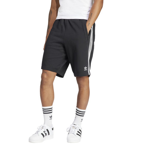 Shop Adidas Originals Mens  Adicolor 3-stripes Shorts In Black
